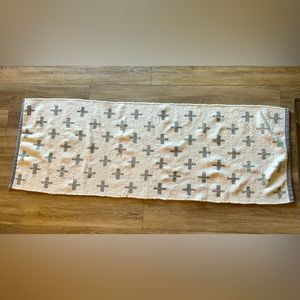 Gray Rug Runner 5’7” wide & 2ft tall